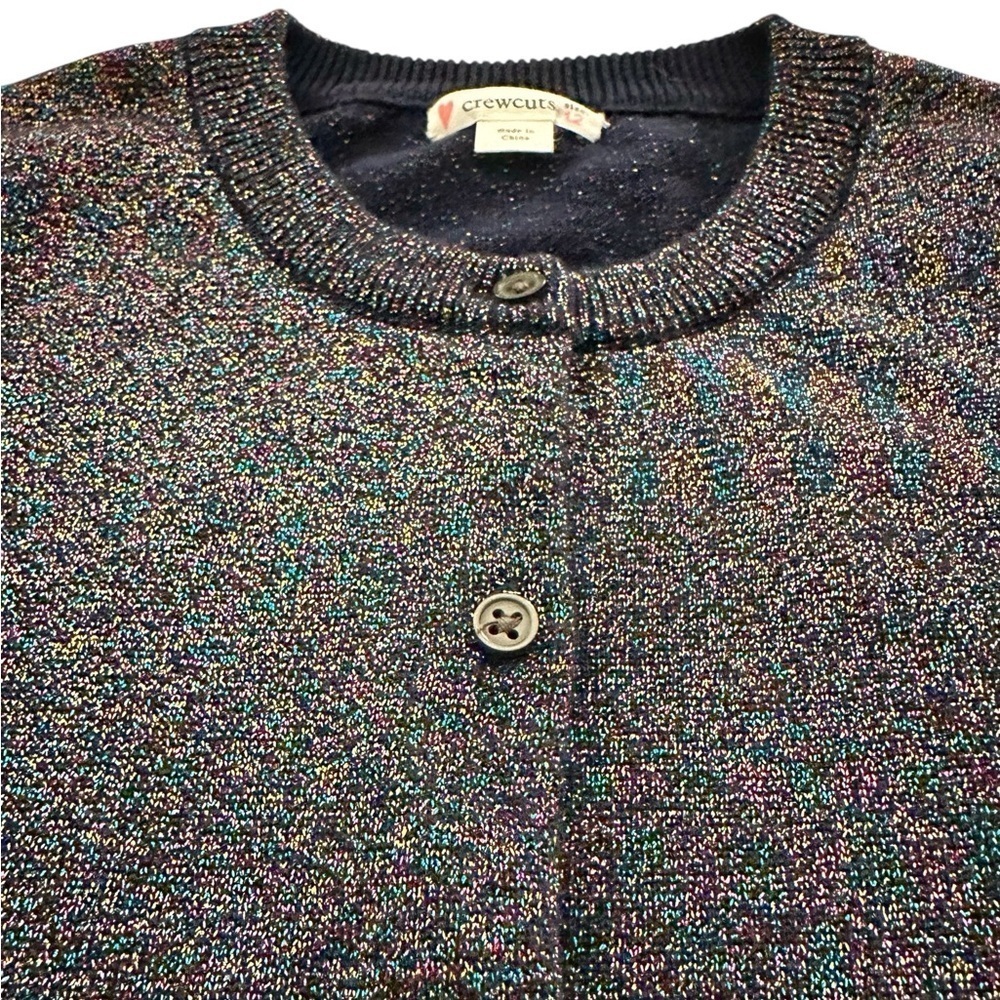 Crewcuts | Midnight Sparkle Cardigan Sweater (12) ✨ - Picture 2 of 4